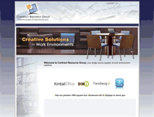 Tablet Screenshot of contractresourcegroup.com